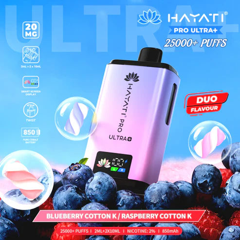 Hayati Pro Ultra Plus 25000 Prefilled Pod Kit  