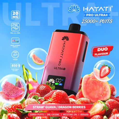 Hayati Pro Ultra Plus 25000 Prefilled Pod Kit  