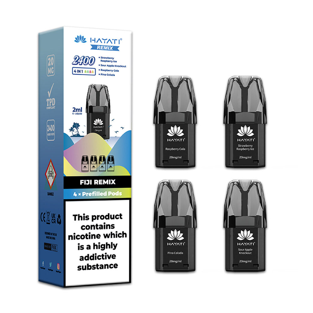 Hayati Remix 2400 Pre-filled Replacement Pods  