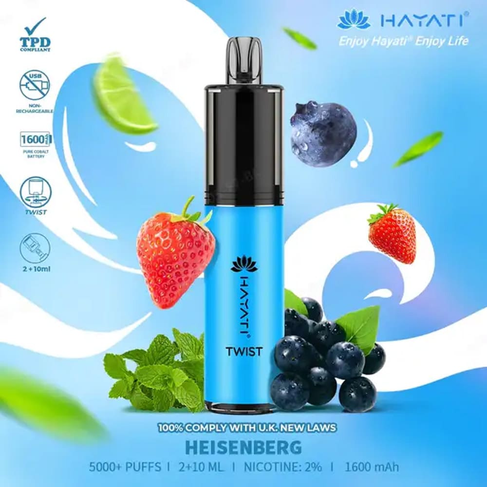 Hayati Twist 5000 Disposable Vape Kit  