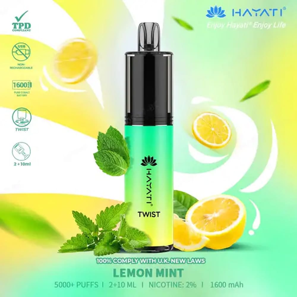 Hayati Twist 5000 Disposable Vape Kit  