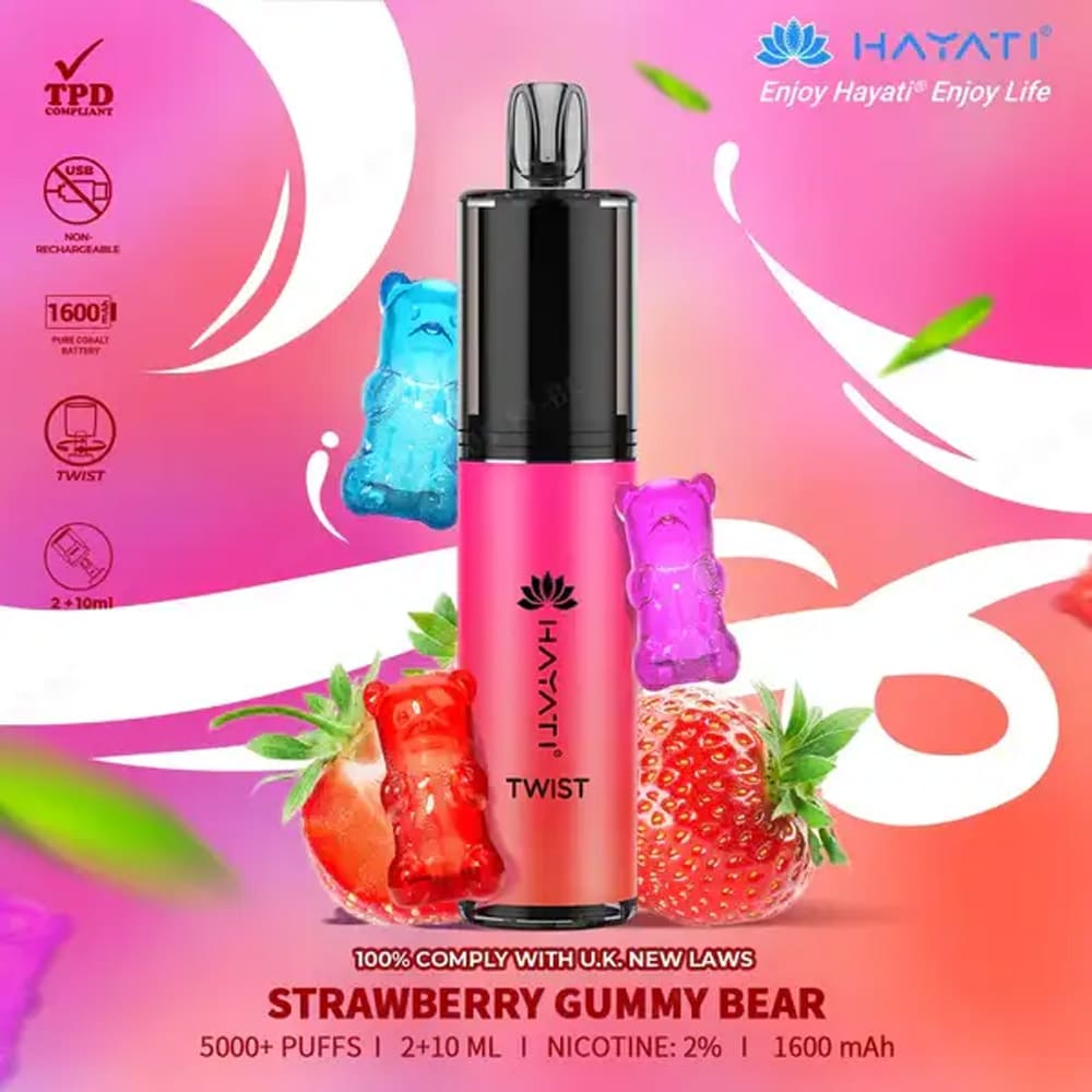 Hayati Twist 5000 Disposable Vape Kit  