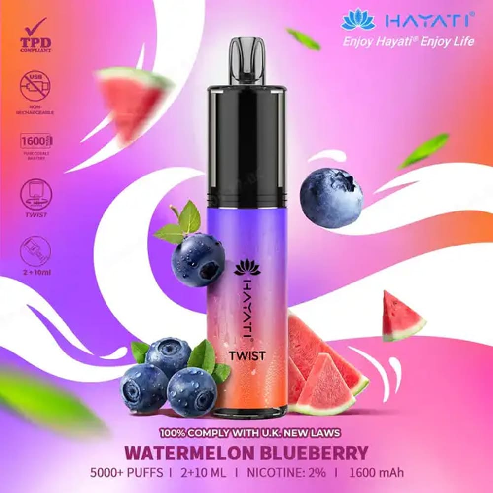 Hayati Twist 5000 Disposable Vape Kit  