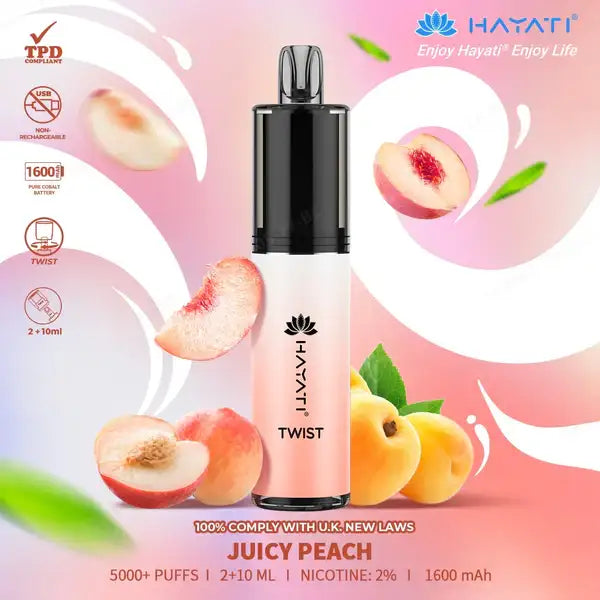 Hayati Twist 5000 Disposable Vape Kit  
