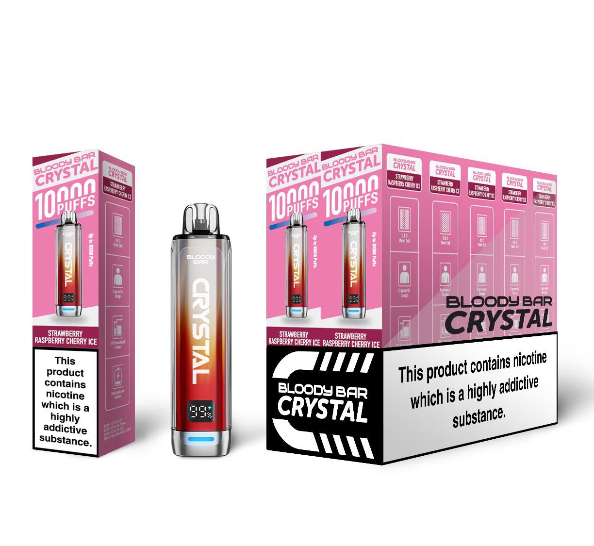 Bloody Bar Crystal 10000 Prefilled Pod Kit