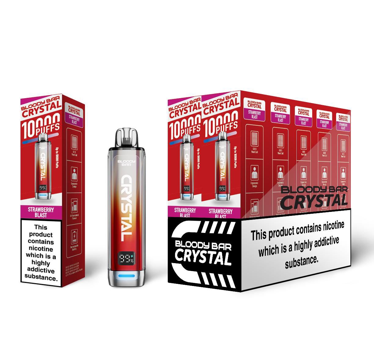 Bloody Bar Crystal 10000 Prefilled Pod Kit