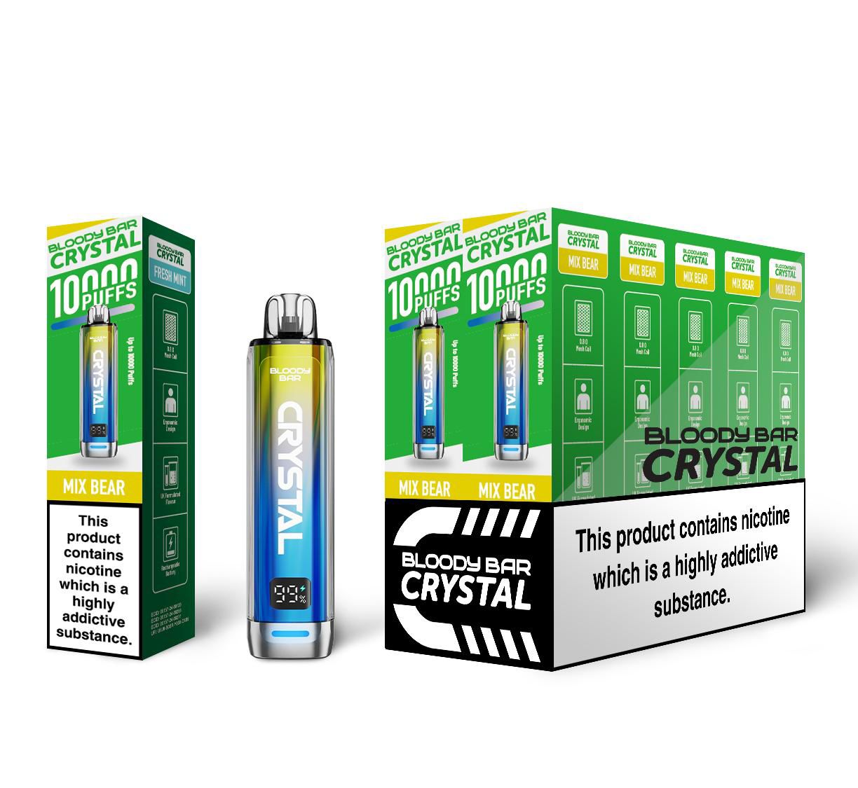 Bloody Bar Crystal 10000 Prefilled Pod Kit