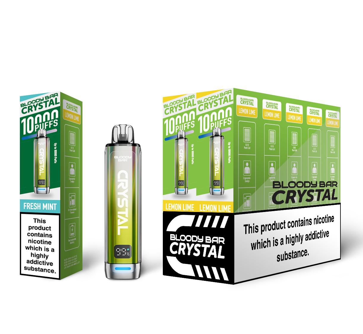 Bloody Bar Crystal 10000 Prefilled Pod Kit