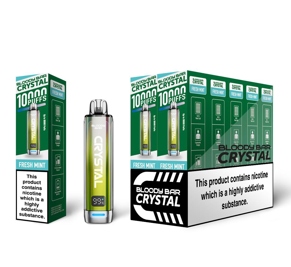 Bloody Bar Crystal 10000 Prefilled Pod Kit