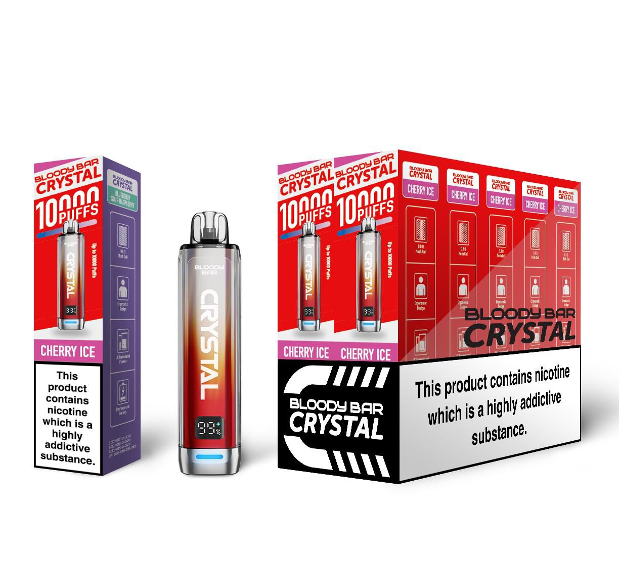 Bloody Bar Crystal 10000 Prefilled Pod Kit