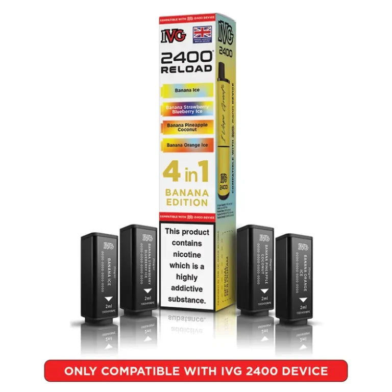 IVG 2400 Reload 4-in-1 Pods  