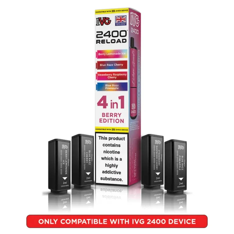 IVG 2400 Reload 4-in-1 Pods  