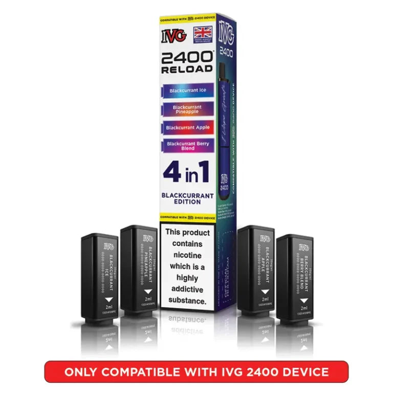 IVG 2400 Reload 4-in-1 Pods  
