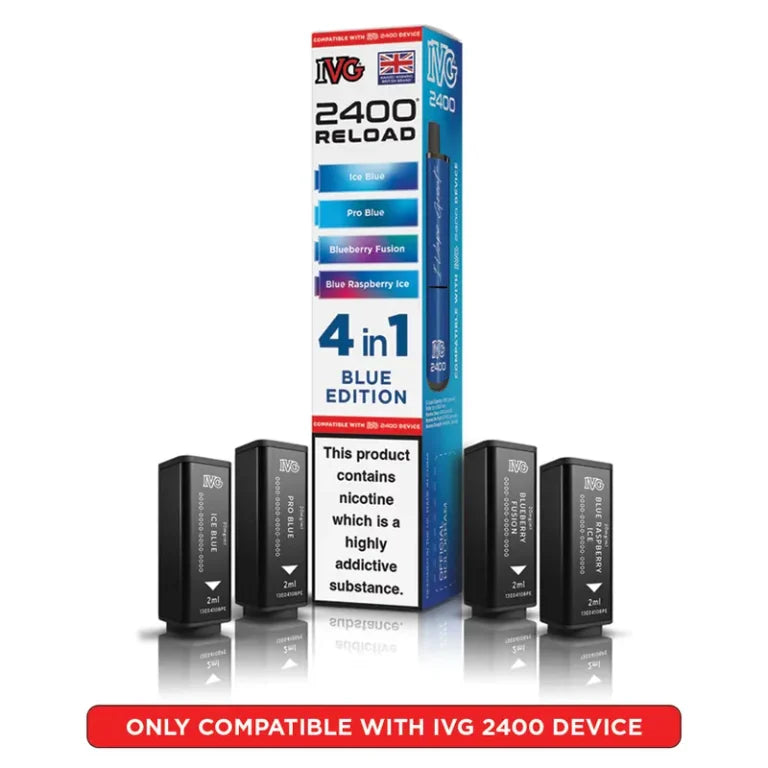 IVG 2400 Reload 4-in-1 Pods  