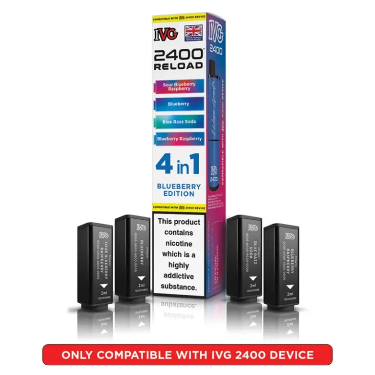 IVG 2400 Reload 4-in-1 Pods  