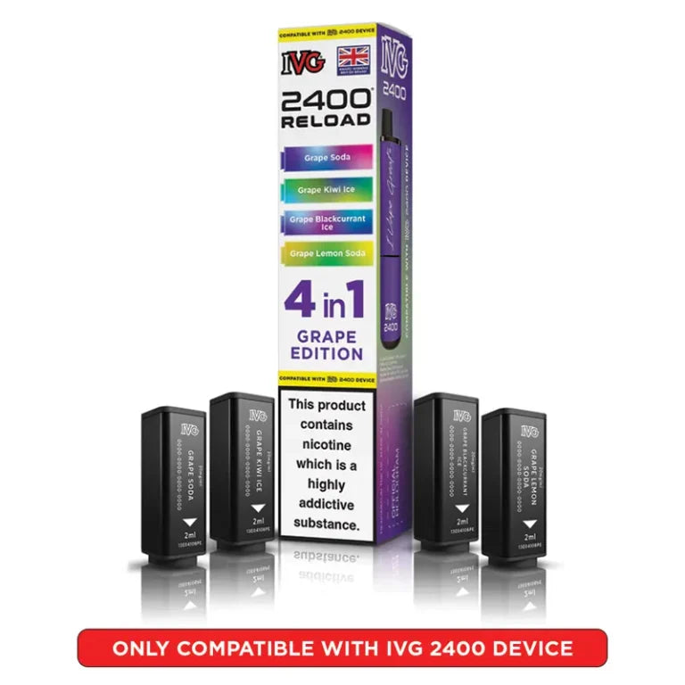 IVG 2400 Reload 4-in-1 Pods  