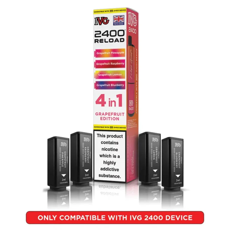 IVG 2400 Reload 4-in-1 Pods  
