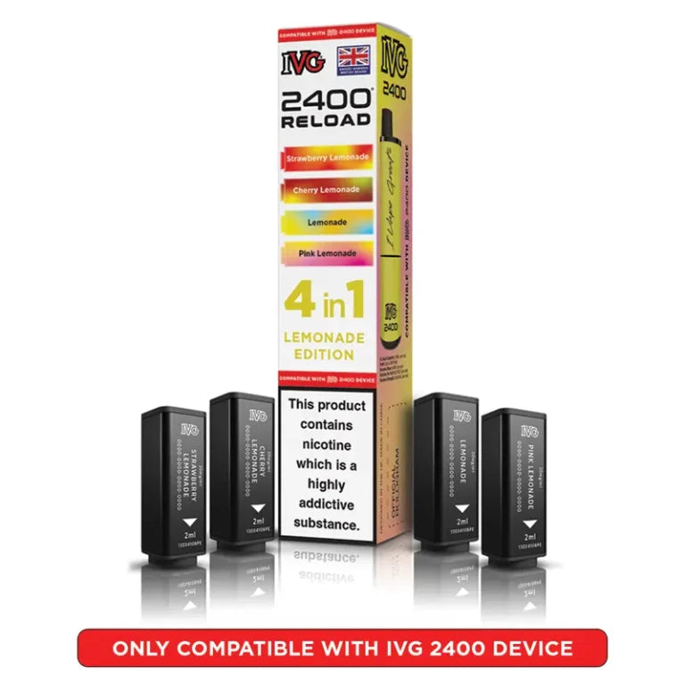 IVG 2400 Reload 4-in-1 Pods  