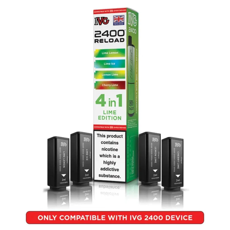 IVG 2400 Reload 4-in-1 Pods  