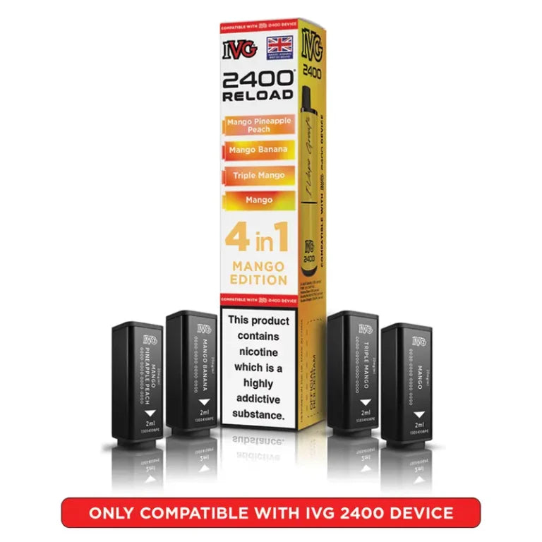 IVG 2400 Reload 4-in-1 Pods  