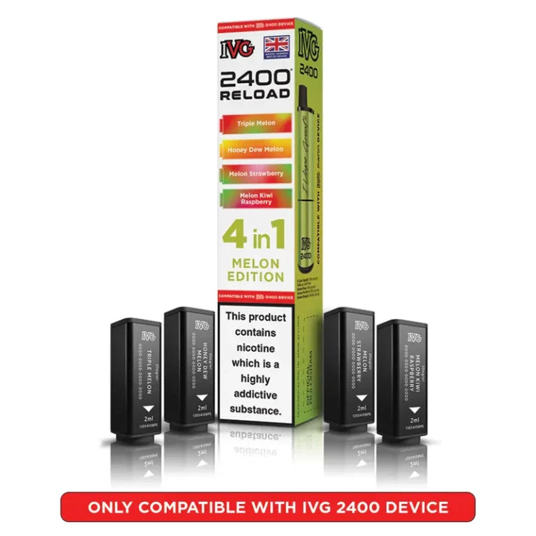IVG 2400 Reload 4-in-1 Pods  
