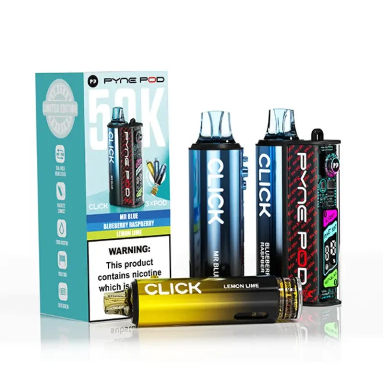 Pyne Pod Click 50K Prefilled Pod Vape Kit  