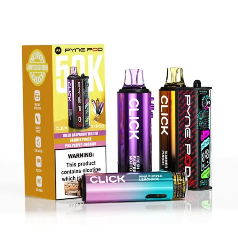 Pyne Pod Click 50K Prefilled Pod Vape Kit  