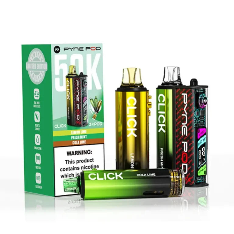Pyne Pod Click 50K Prefilled Pod Vape Kit  