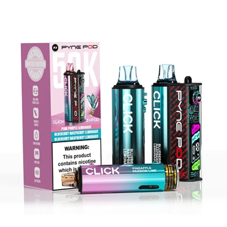 Pyne Pod Click 50K Prefilled Pod Vape Kit  