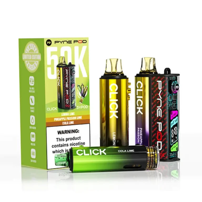 Pyne Pod Click 50K Prefilled Pod Vape Kit  
