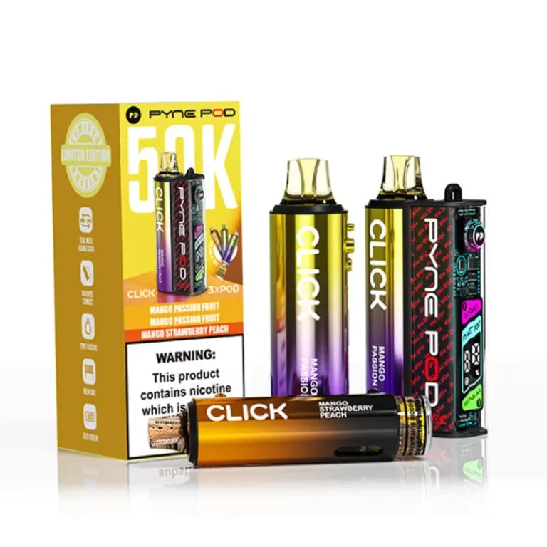 Pyne Pod Click 50K Prefilled Pod Vape Kit  