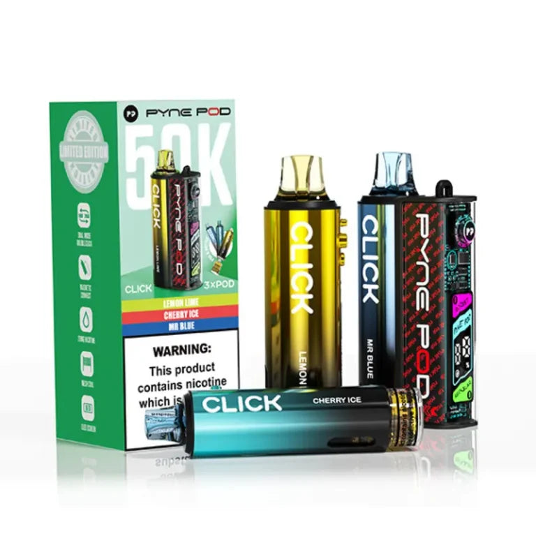 Pyne Pod Click 50K Prefilled Pod Vape Kit  