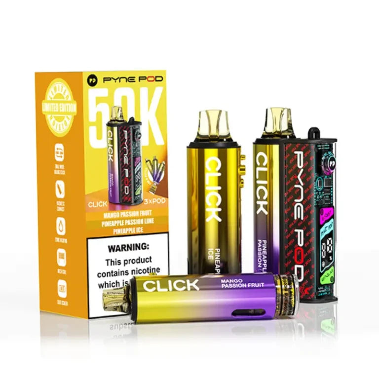 Pyne Pod Click 50K Prefilled Pod Vape Kit  