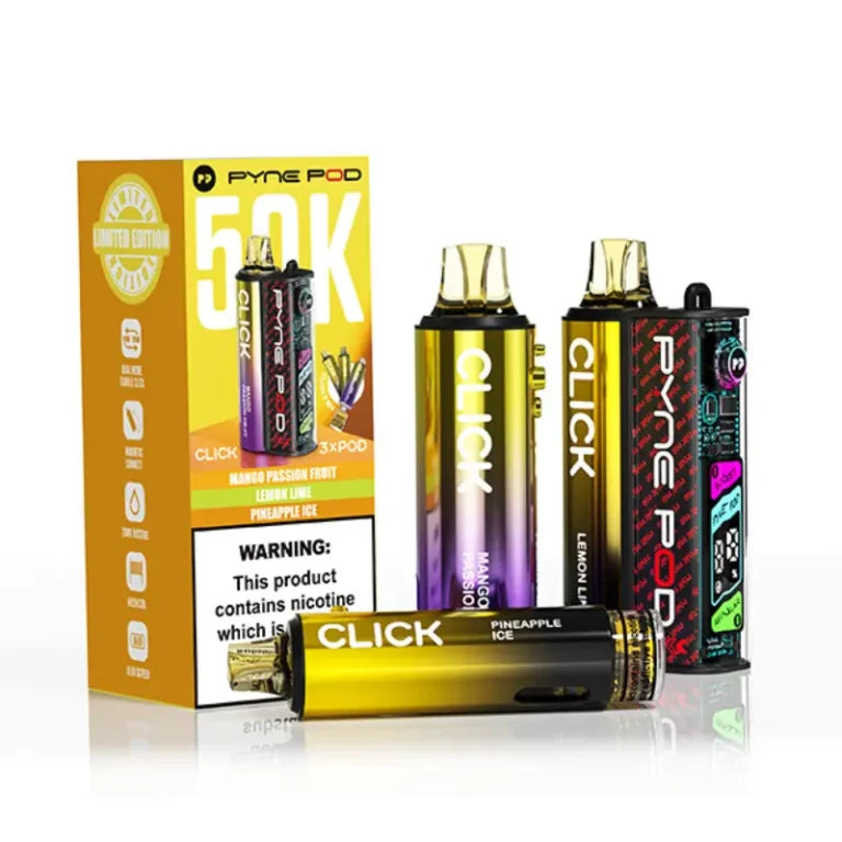 Pyne Pod Click 50K Prefilled Pod Vape Kit  
