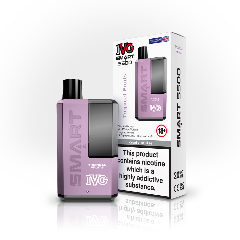 IVG Smart 5500 Rechargeable Disposable Vape Kit  