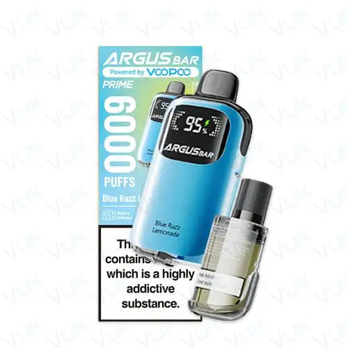 VooPoo Argus Bar Prime 6000 Disposable Vape (Box of 5)  