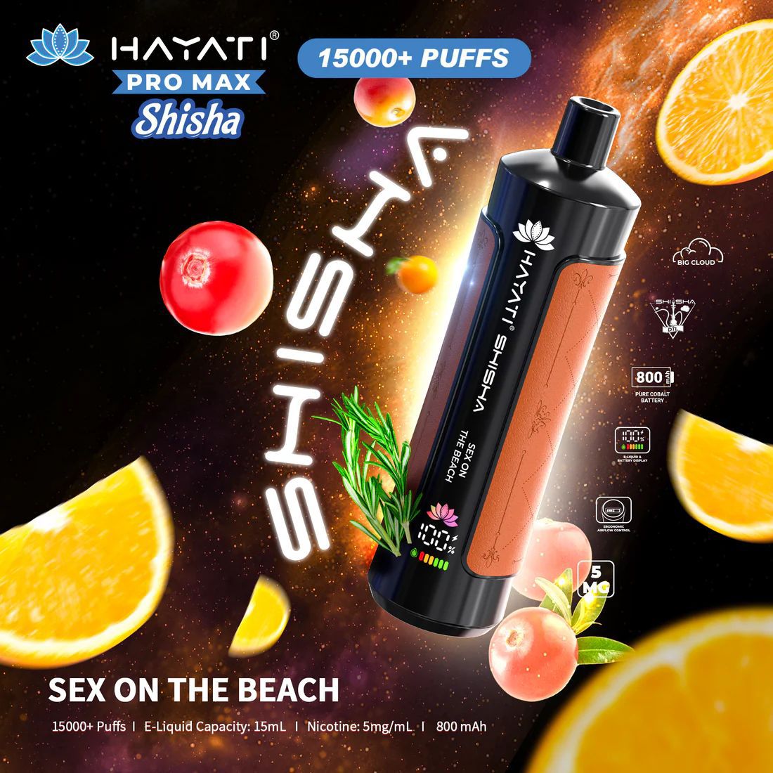 Hayati Pro Ultra 15000 Puffs Disposable Vape