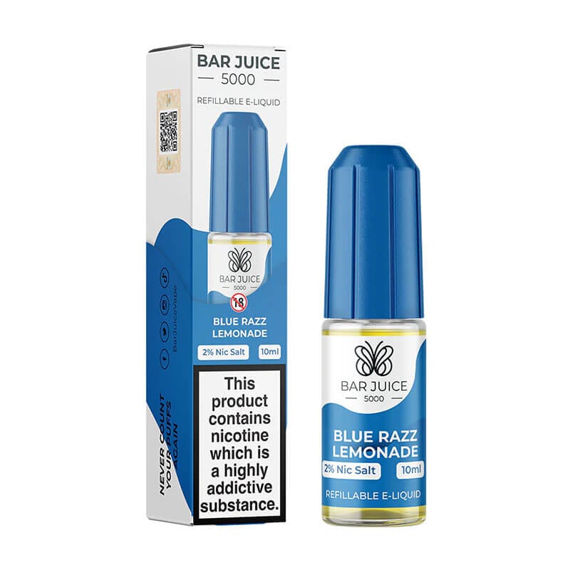 Bar Juice 5000 10ml Nic Salts E-liquids Box of 10  