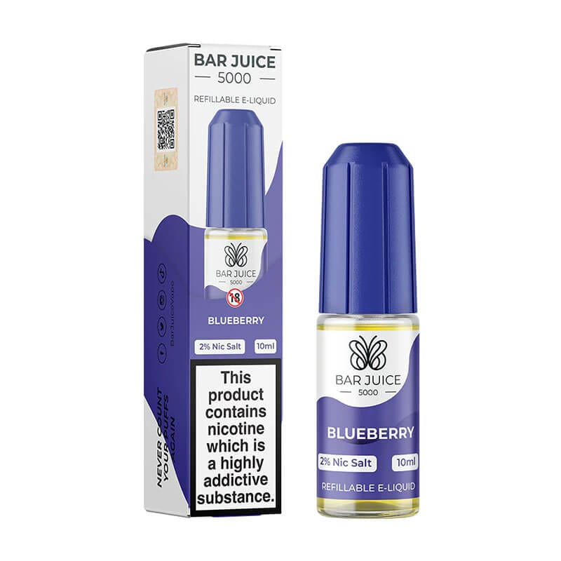 Bar Juice 5000 10ml Nic Salts E-liquids Box of 10  