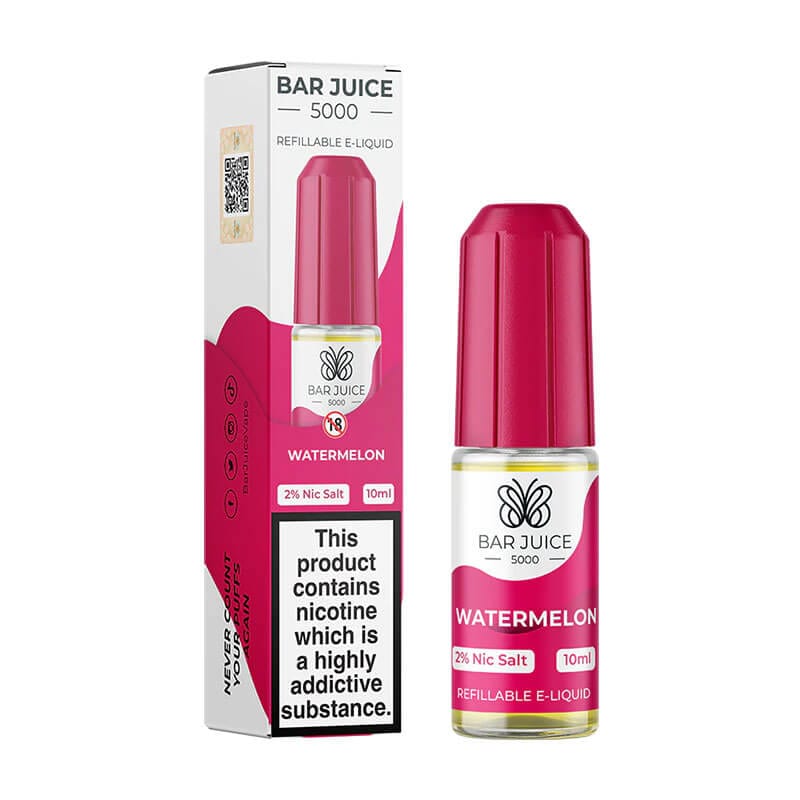 Bar Juice 5000 10ml Nic Salts E-liquids Box of 10  
