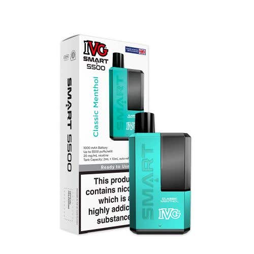 IVG Smart 5500 Rechargeable Disposable Vape Kit  
