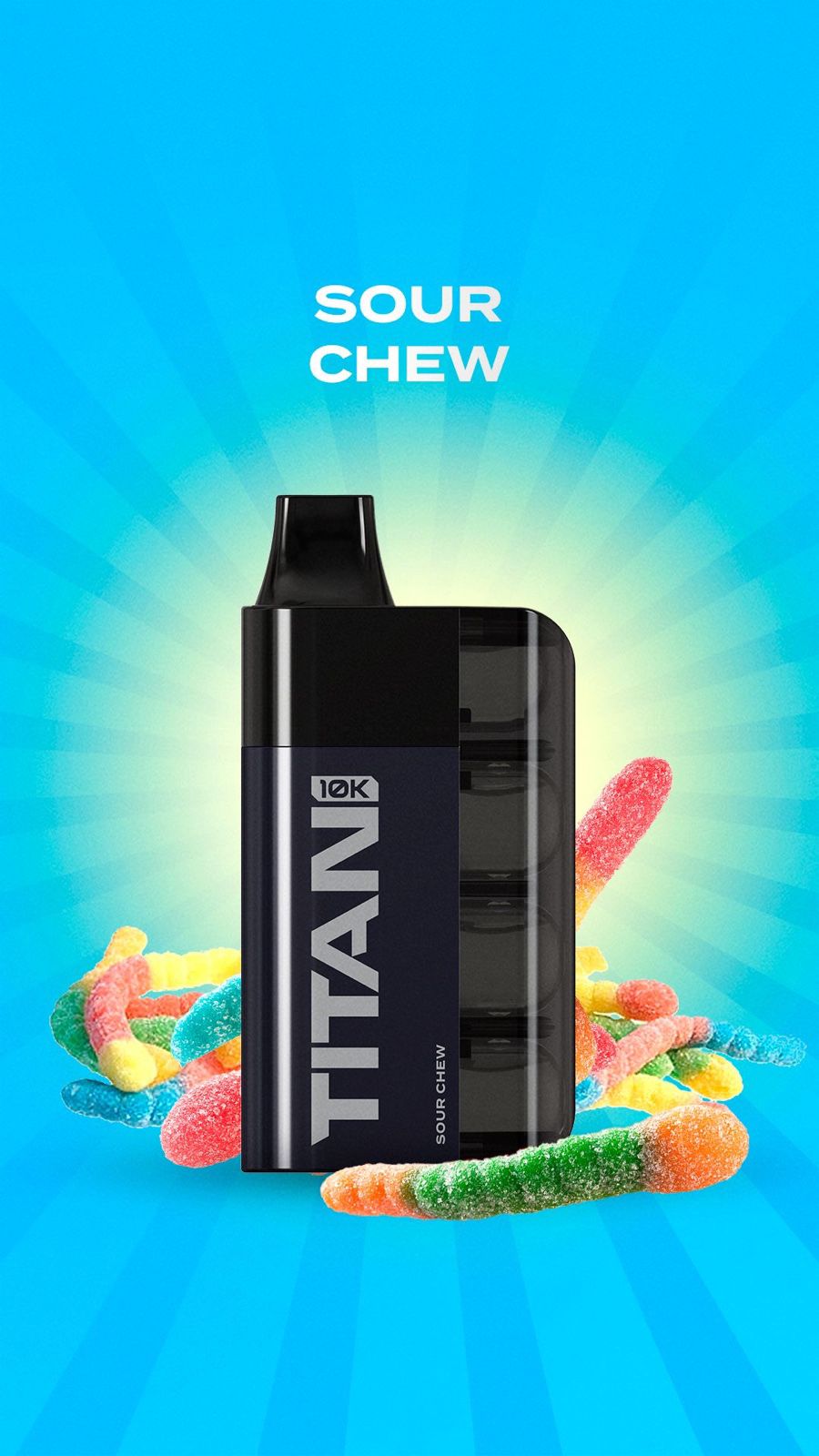 Titan 10K Puffs Rechargeable Disposable Vape Kit  
