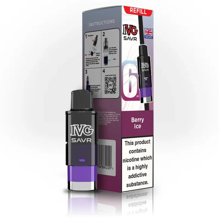 IVG SAVR Prefilled Disposable Vape Pod