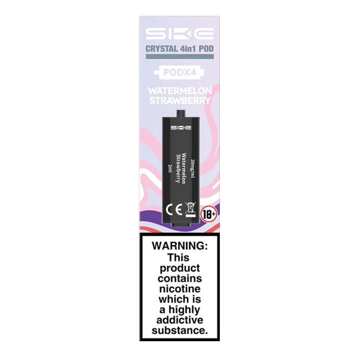 SKE Crystal 4 in 1 Prefilled Pods
