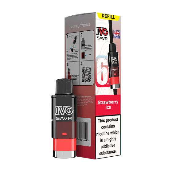 IVG SAVR Prefilled Pods - Strawberry Ice