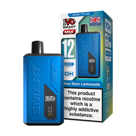 IVG Smart Max 10k Prefilled Pod Kit - Blue Razz Lemonade