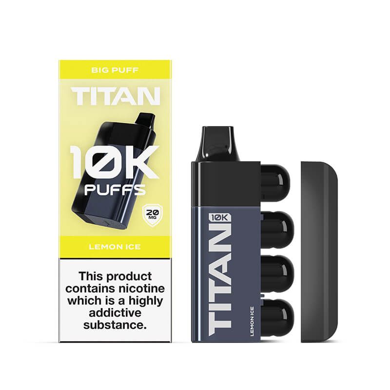 Titan 10K Puffs Rechargeable Disposable Vape Kit  