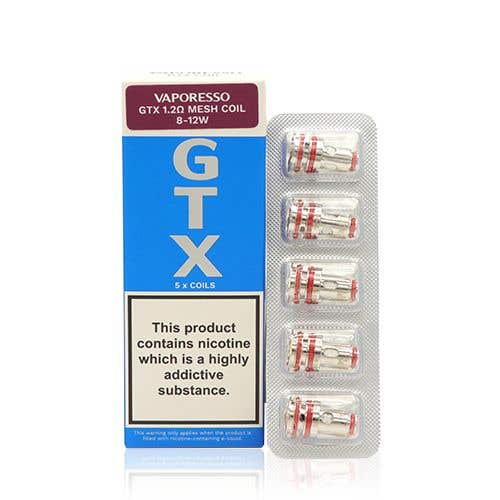 Vaporesso – GTX Replacement – Coils – Pack Of 5