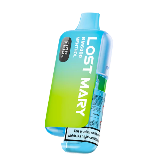 Lost Mary BM6000 Refillable Pod Kit - Menthol