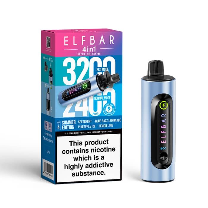 ELFBAR 4-in-1 3200 Prefilled Kit